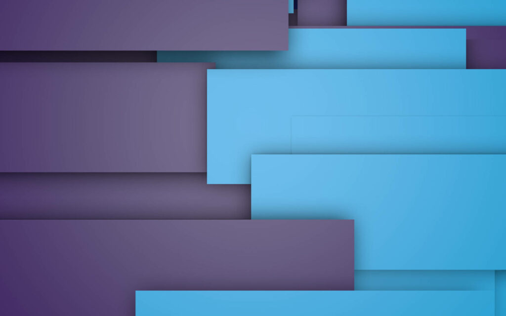 Colliding Blue and Purple Rectangles: A Vibrant Android Material Design Background Wallpaper