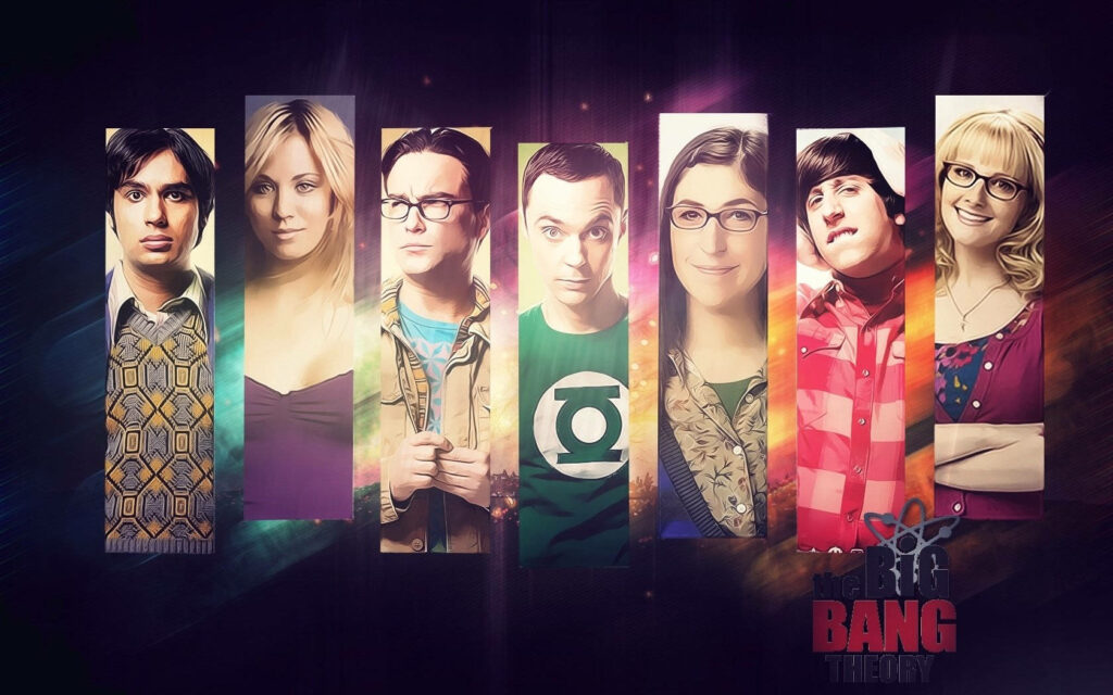 Vibrant The Big Bang Theory Wallpaper for Stunning 4K Displays