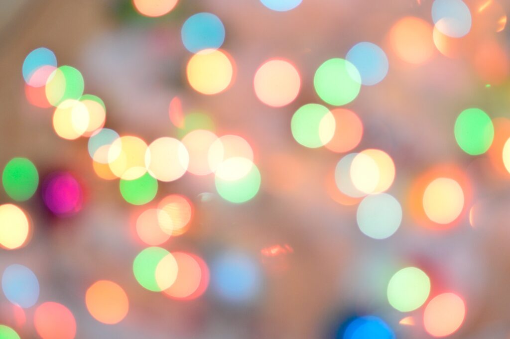 Colorful Bokeh Wallpaper: Dreamy Circles of Light for Backgrounds