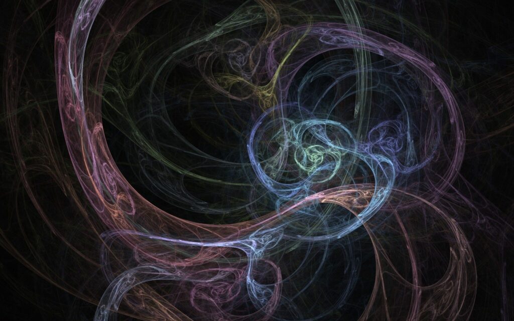 Colorful Abstract Network Wallpaper - 1920x1200 Background Design