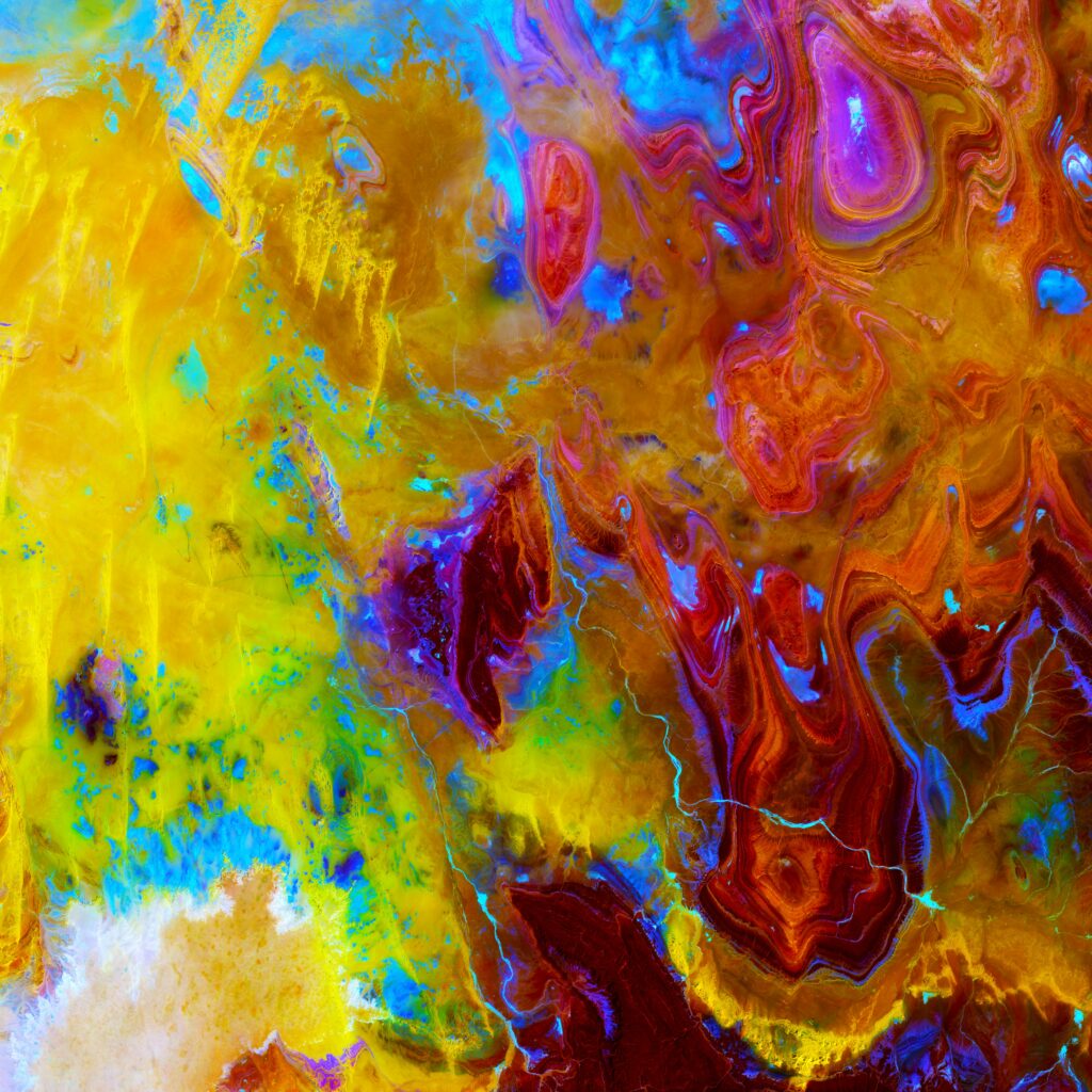 Colorful Abstract Wallpaper - Fluid Art Design 7104x7104