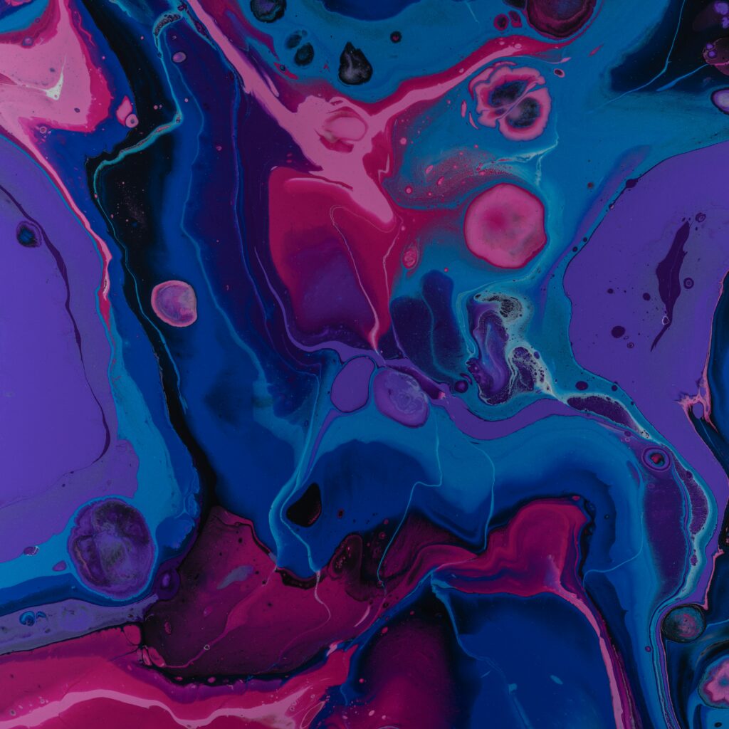 Colorful Abstract Wallpaper: Dynamic Swirls & Liquid Patterns Background