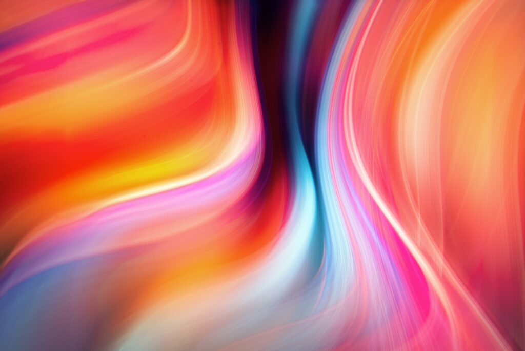 Colorful Swirling Waves Wallpaper - Abstract Motion Background