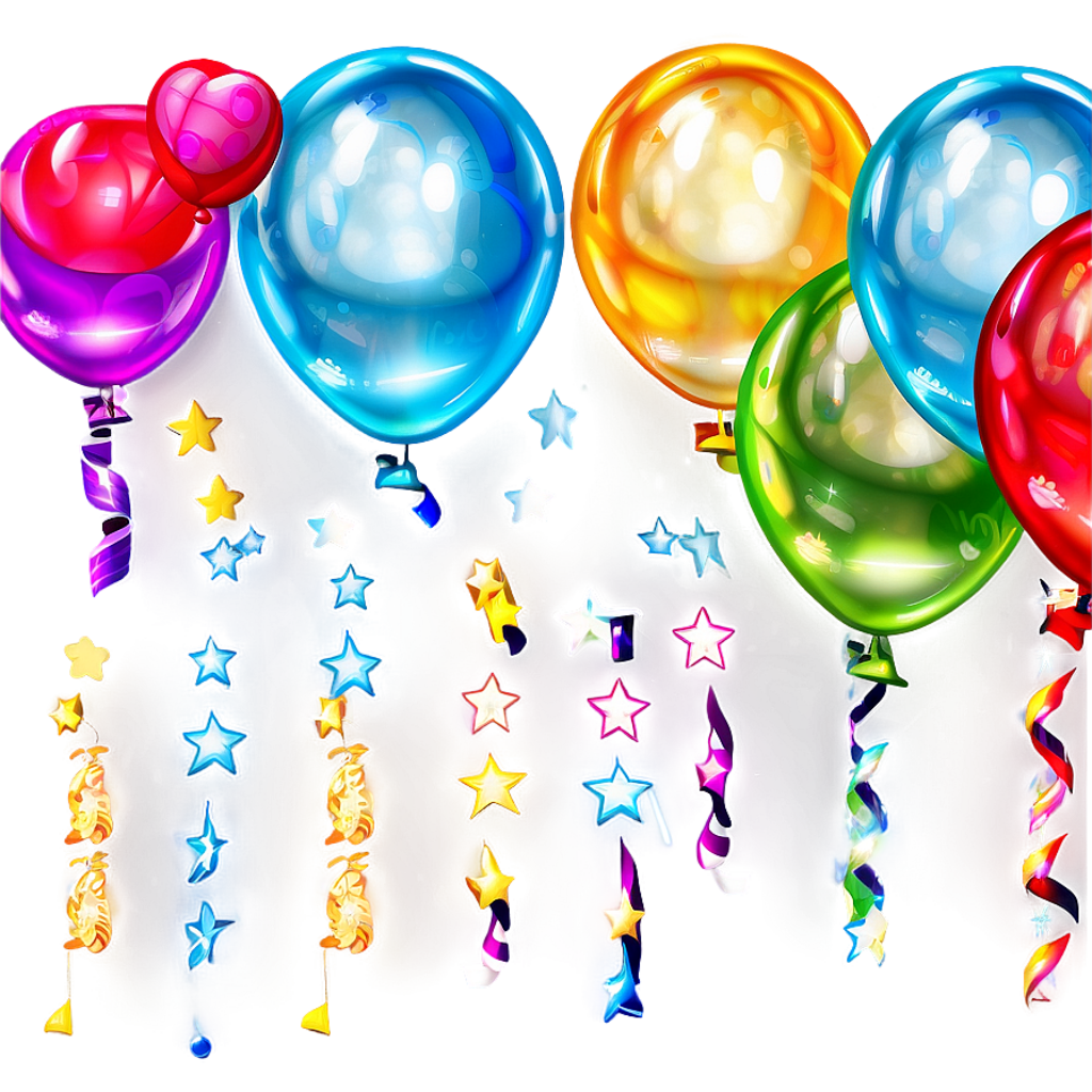 Vibrant Balloon Wallpaper for Cheerful Celebrations & Festive Atmosphere