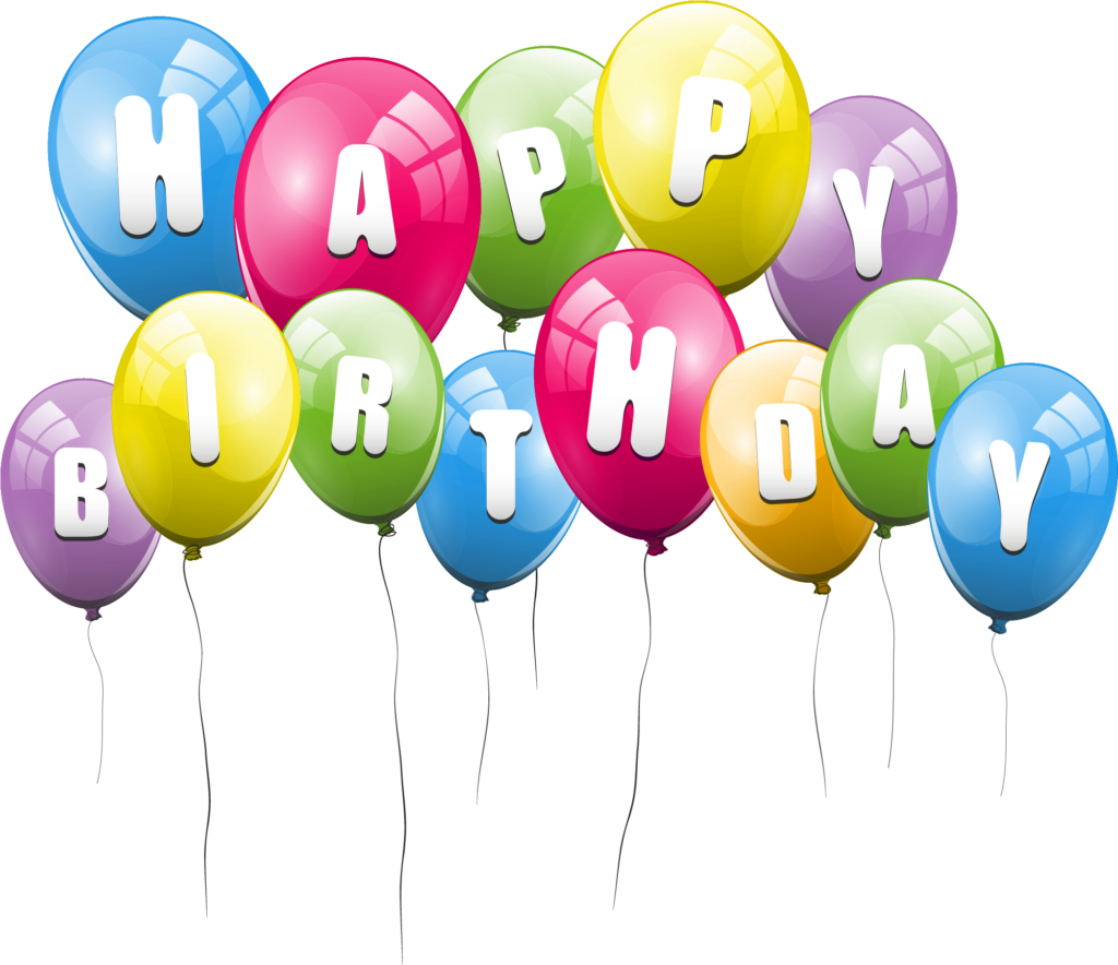 Colorful Balloon Wallpaper for a Festive Happy Birthday Background