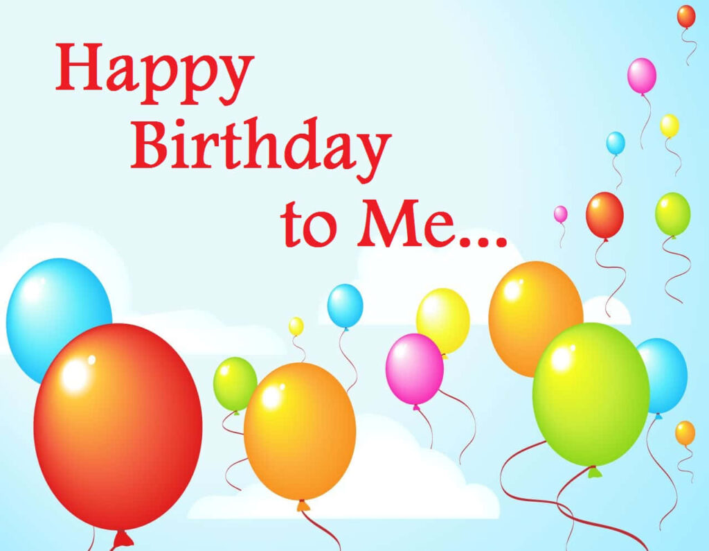 Bright Birthday Balloon Wallpaper: Colorful Celebration Background