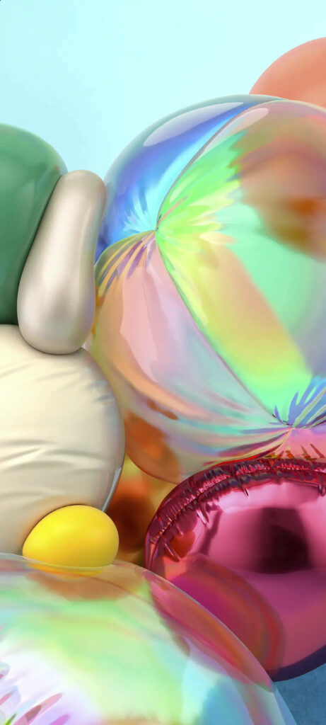 Colorful Balloon Wallpaper for Samsung A71: Playful & Vibrant Background