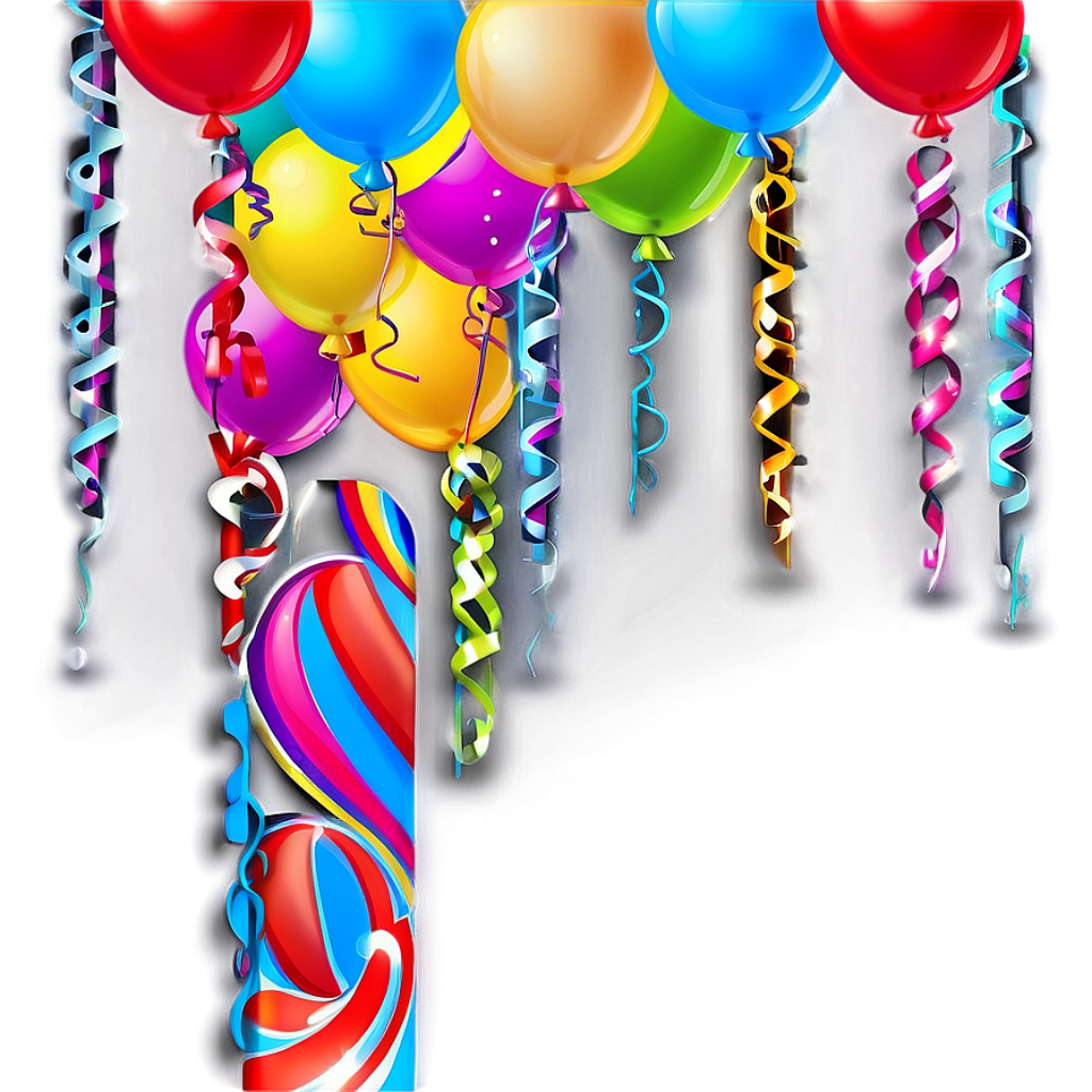 Colorful Balloon Wallpaper: Festive Design for Celebrations