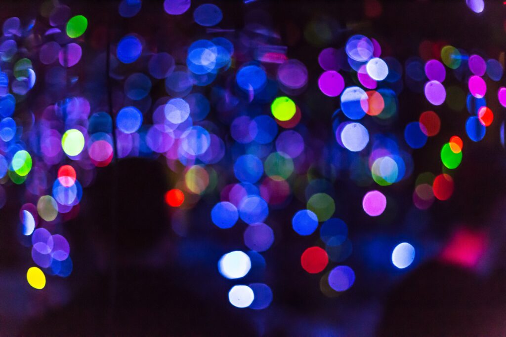 Colorful Bokeh Wallpaper: Dynamic Artistic Background Display