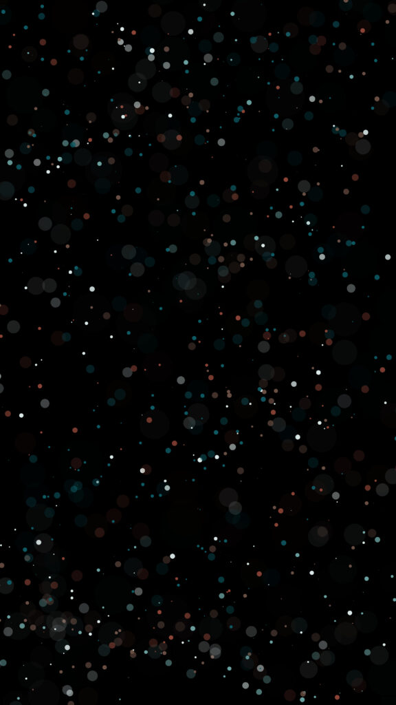 Vibrant Bokeh Wallpaper: Colorful Dots on Dark Background