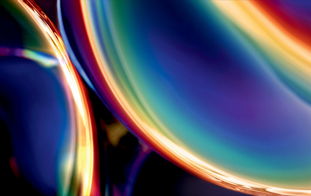 Vibrant Colorful Bubbles Wallpaper - Captivating Computer Background