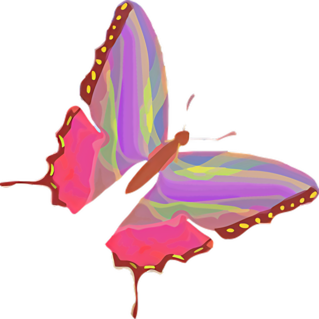 Colorful Butterfly Wallpaper: Vibrant Hues for Whimsical Backgrounds