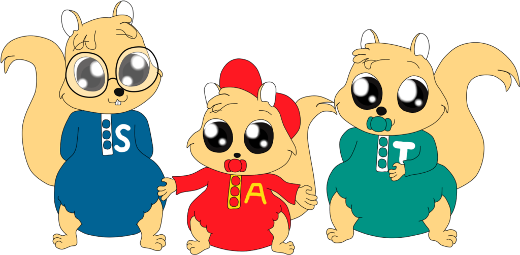 Whimsical Chipmunks Wallpaper: Colorful Cartoon Patterns for Kids