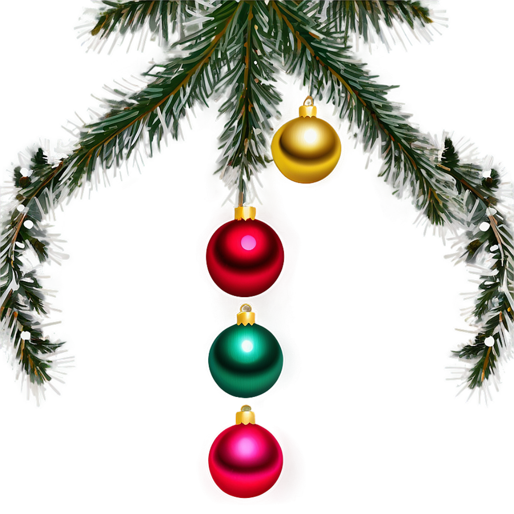 Festive Christmas Tree Wallpaper with Colorful Ornaments