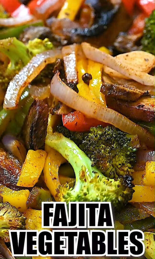Colorful Fajita Vegetables Wallpaper: Broccoli, Peppers & Onions