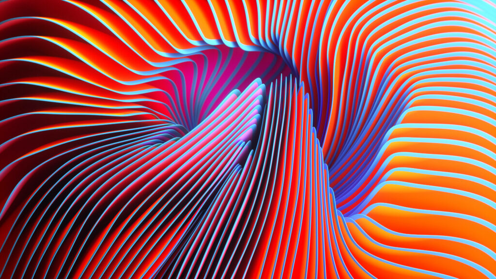 Vibrant Fusion of Orange and Purple Textures in an Immersive 4D Ultra HD Background Photo Wallpaper