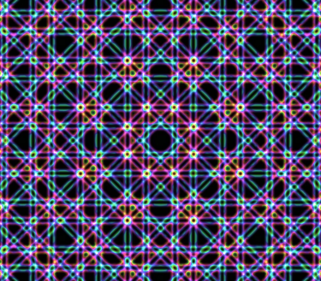 Colorful Geometric Wallpaper: Mesmerizing Optical Illusion Background