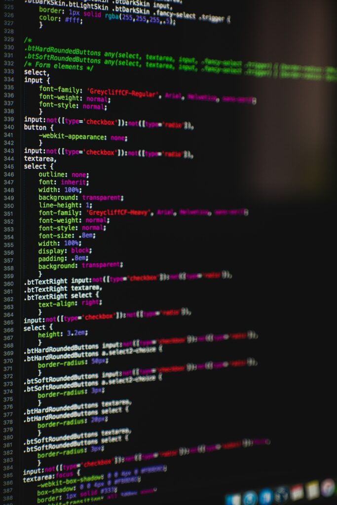 Colorful Code Wallpaper - High-Res 3840x5760 for Tech Enthusiasts