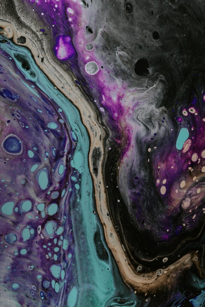 Colorful Liquid Abstract Wallpaper 4000x6000 - Stunning Stains & Spots