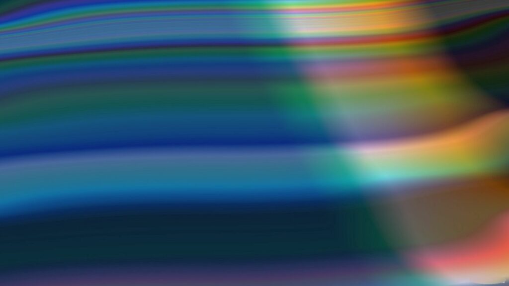 Vibrant 1920x1080 Gradient Wallpaper with Colorful Luminous Bands