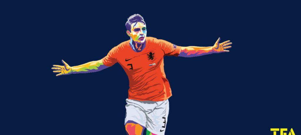 Vibrant Netherlands Football Celebration Wallpaper – FIFA 2022 Spirit