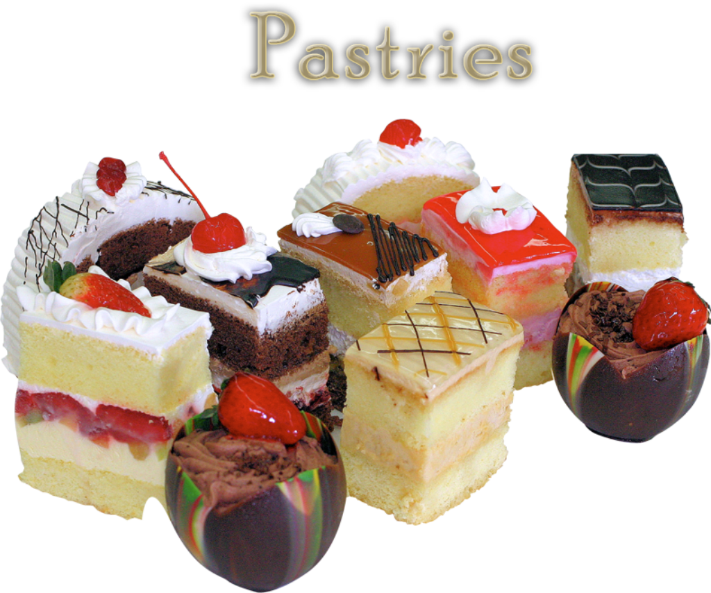 Colorful Pastries & Cakes Wallpaper: Sweet Tooth Delight