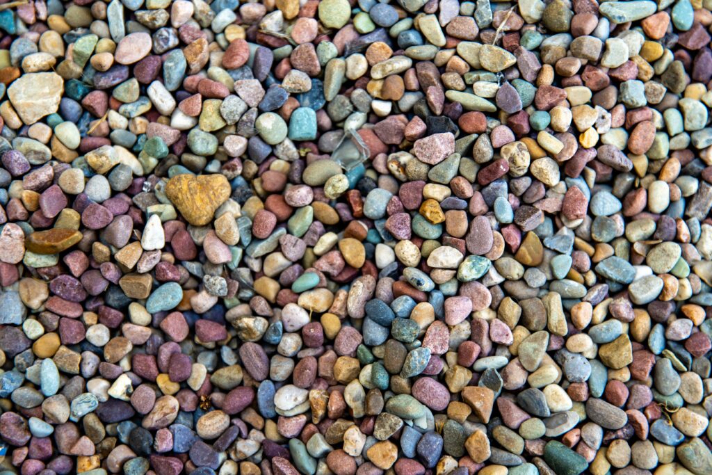 Vibrant Macro Wallpaper of Colorful Pebbles and Stones Background