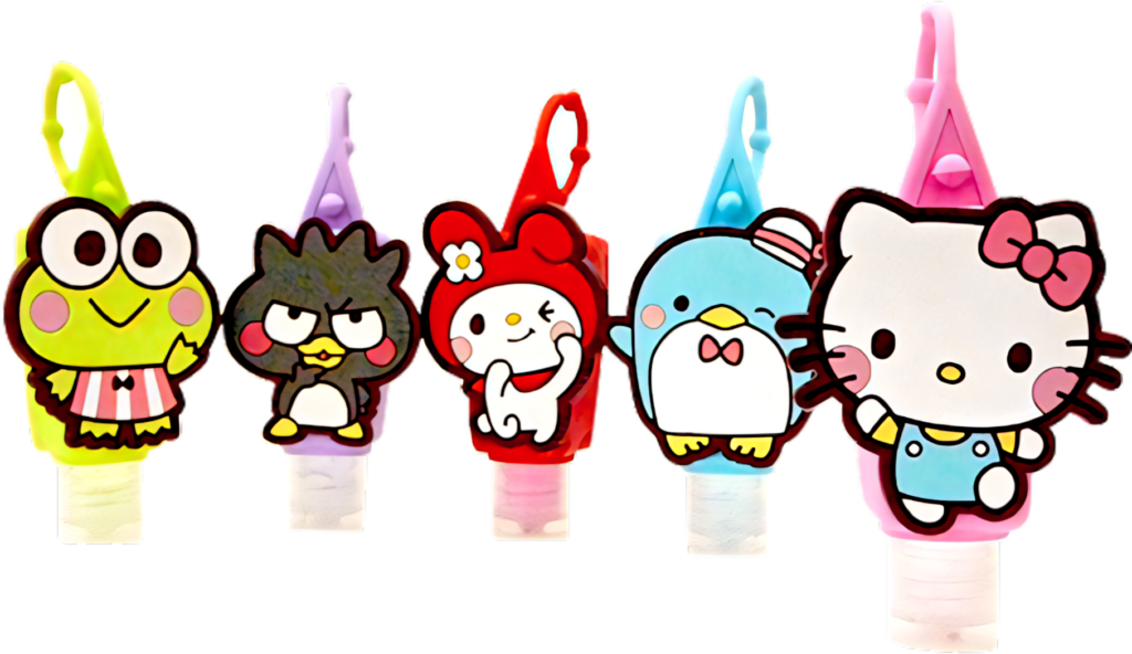 Vibrant Sanrio Pez Dispensers Wallpaper for Collectors & Fans