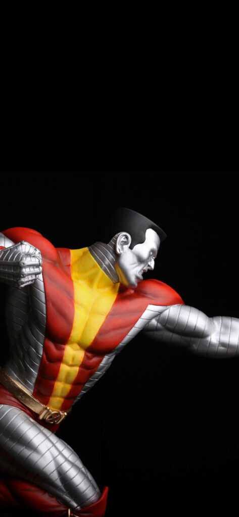 Dynamic Colossus Wallpaper: Powerful X-Men Metallic Mutant Art
