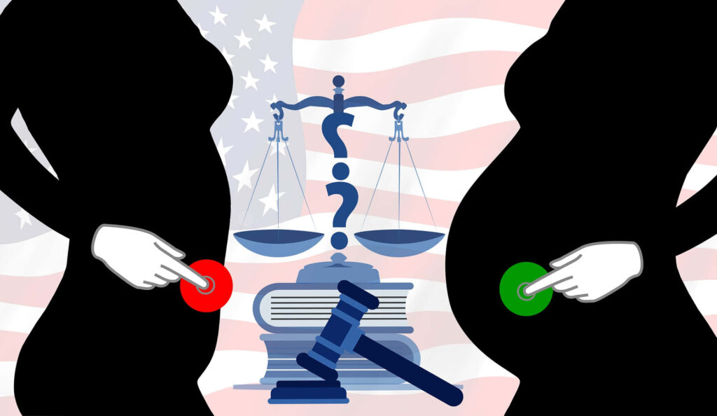 Abortion Rights Debate Wallpaper: Choices, Justice, and Symbols
