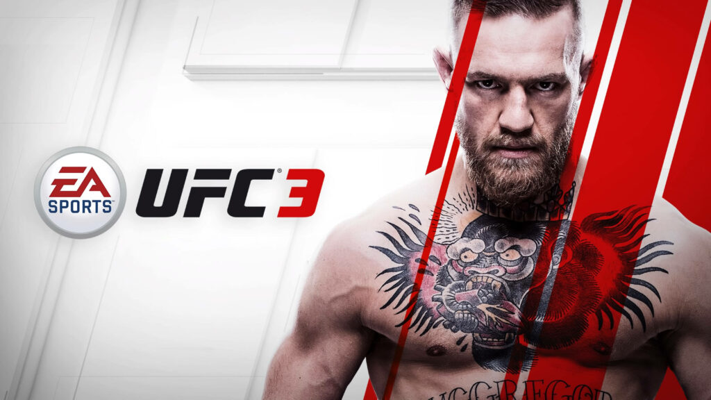Conor McGregor EA UFC 3 4K Wallpaper – Intense MMA Fighter Pose