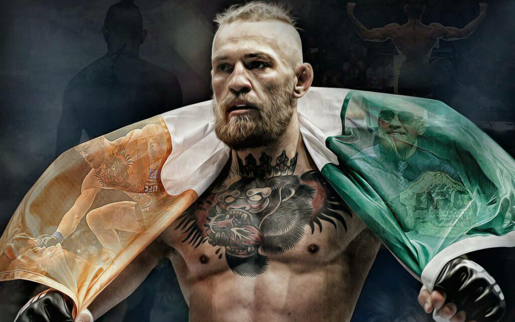 Conor McGregor Wallpaper: Intense Irish Pride & UFC Legacy