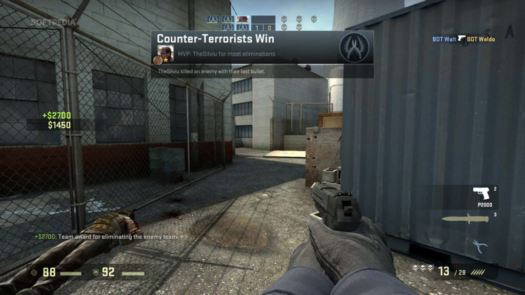 Unleash Your Skills in Epic Global Battles: Counter-Strike Global Offensive! Wallpaper