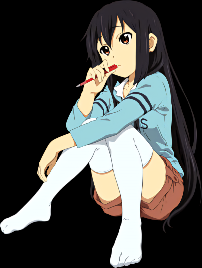 Contemplative Anime Girl Wallpaper: Serene Vibes & Stylish Look