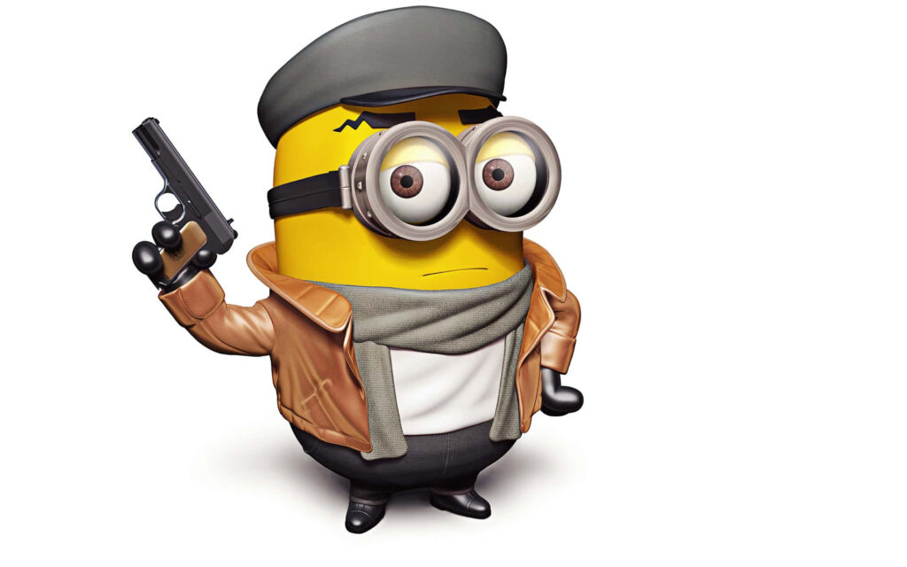 Cool Minion Secret Agent Wallpaper: Fun & Adventurous Theme