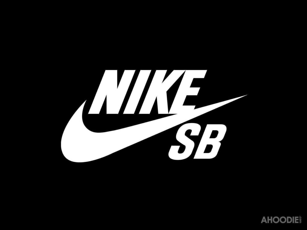 Slick Nike Logo Steals the Spotlight in this Edgy Background Shot Wallpaper