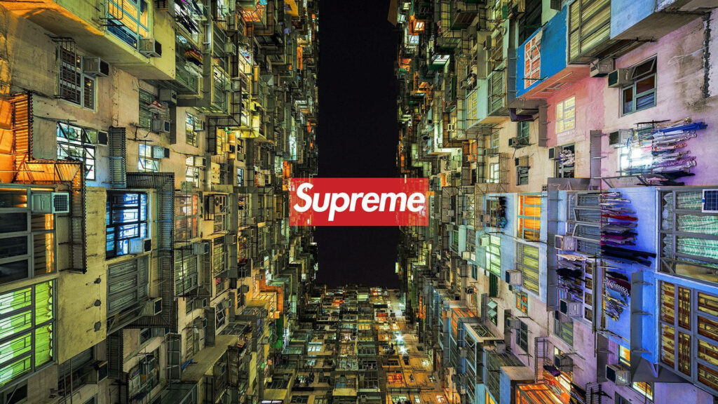 Urban Oasis: Exploring the Stylish Supreme Atrium Wallpaper