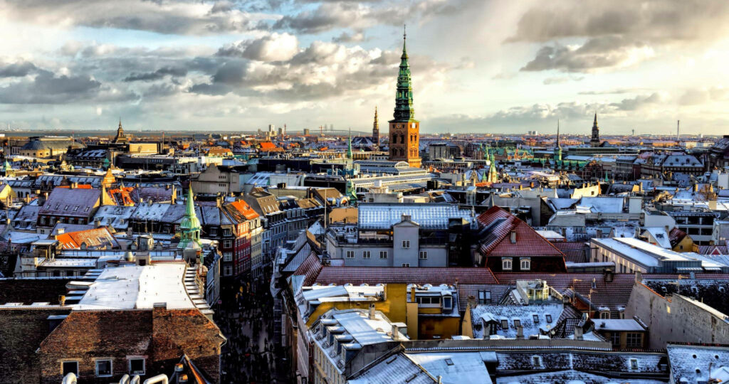 Copenhagen Skyline Wallpaper: Iconic Architecture & Charming Rooftops