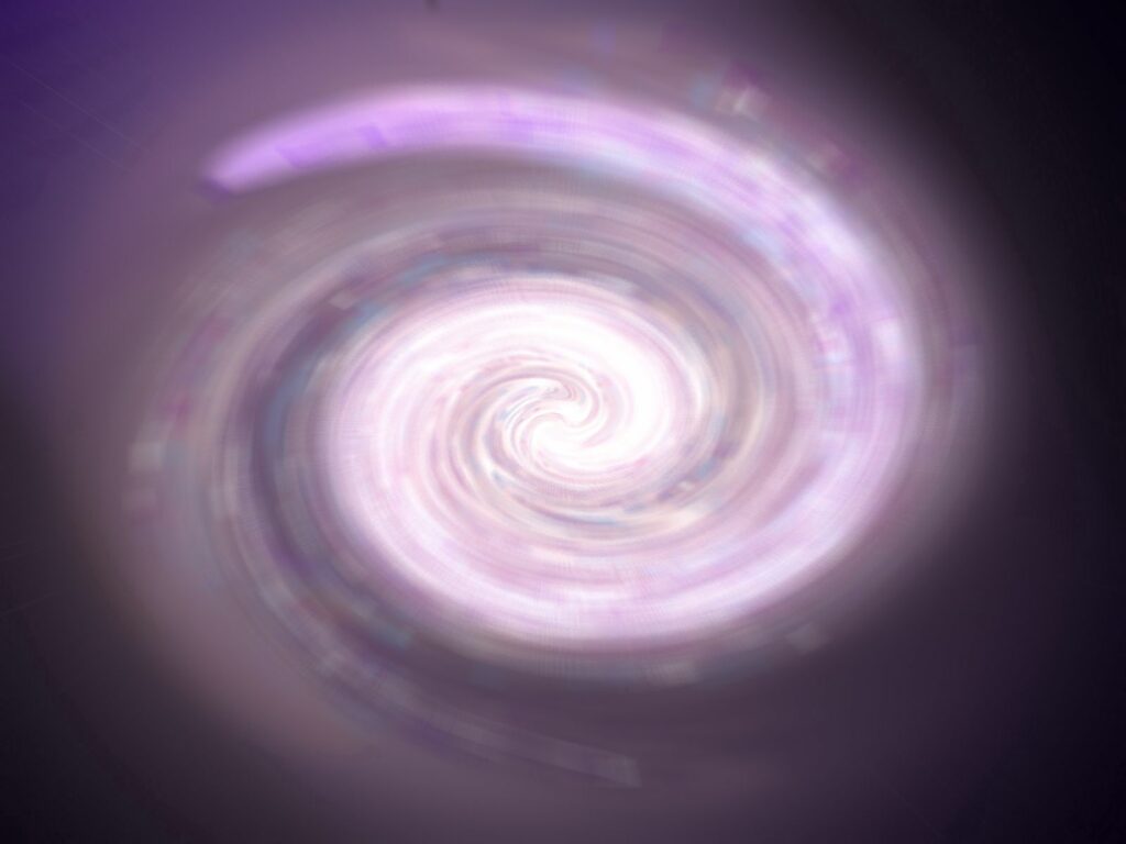 Mesmerizing Purple Cosmic Funnel Wallpaper - 1600x1200 Background
