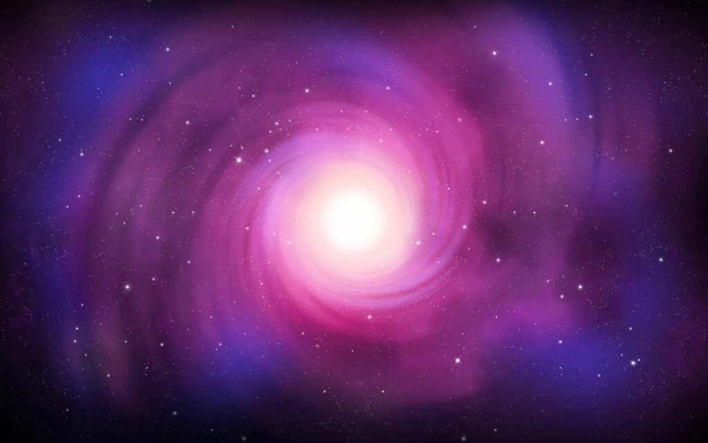 Mesmerizing Cosmic Wallpaper: Radiant Galaxy Background 1920x1200