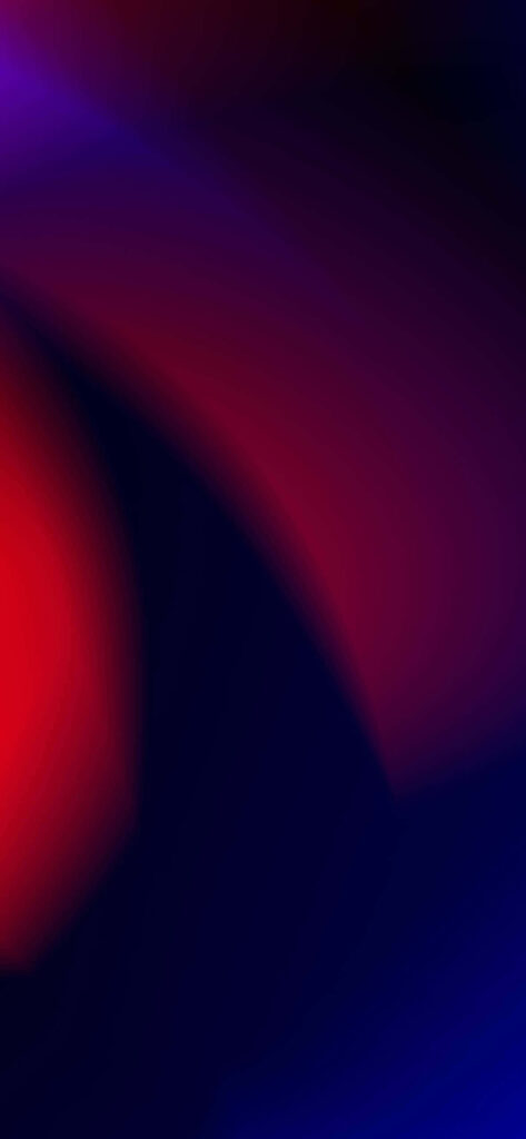 Mysterious Cosmic Wallpaper: Deep Blue & Rich Red Gradient Background