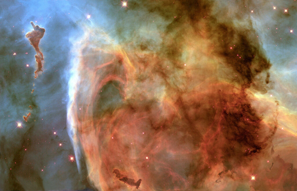 Stunning NASA Aesthetic Wallpaper: Cosmic Nebula & Starry Background
