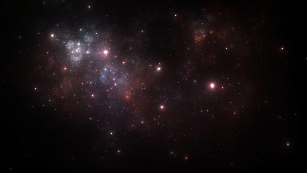 Cosmic Nebula Wallpaper: Ethereal Galaxy Abstraction Background