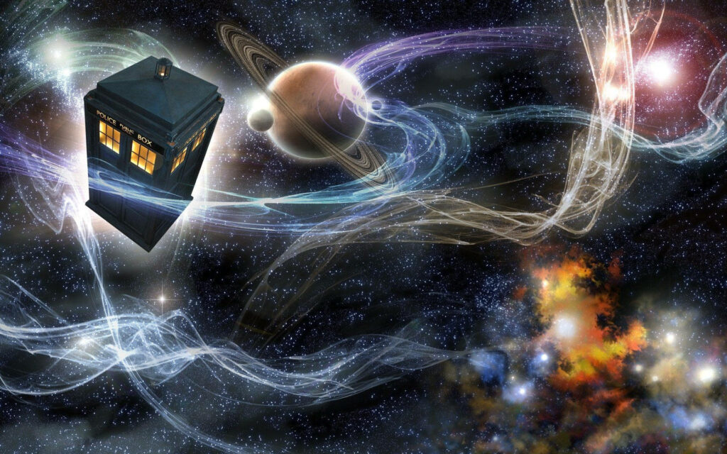 Doctor Who TARDIS Wallpaper: Cosmic Adventure & Interstellar Mystery
