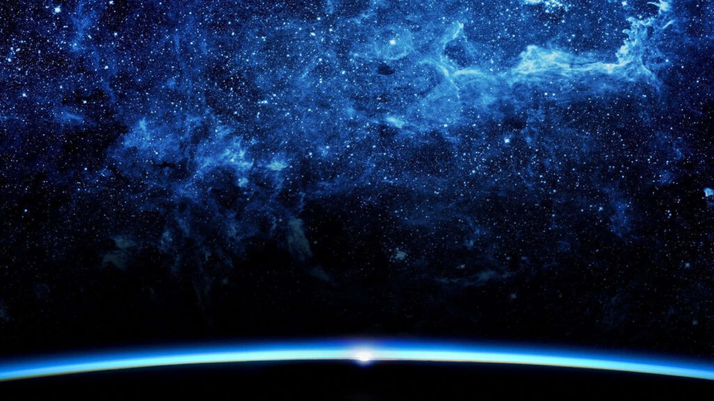 Stunning Cosmic Wallpaper: Vibrant Stars & Galaxies in Outer Space