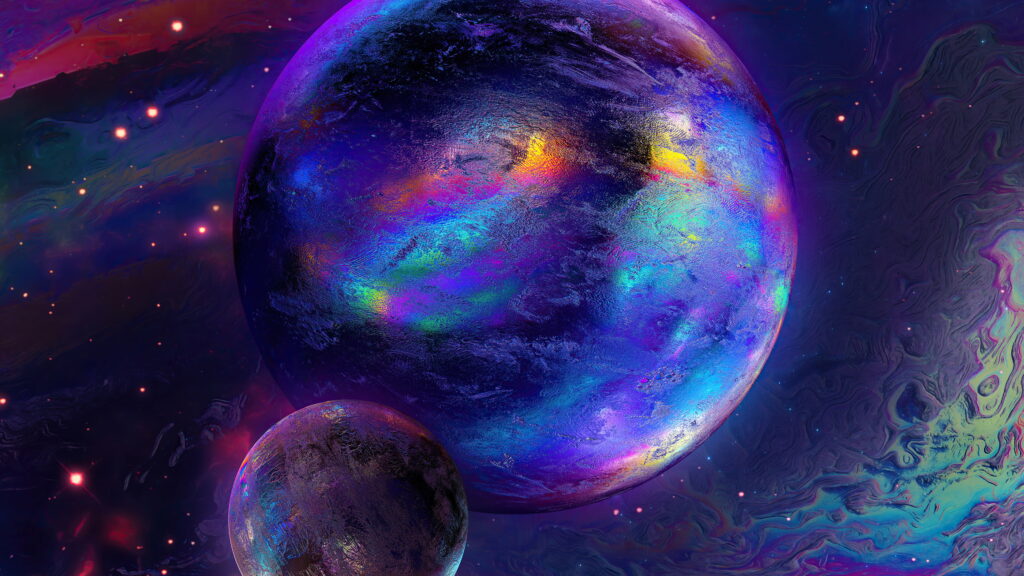 Exploring the Cosmic Canvas: A 4K Wallpaper Journey through the Digital Universe