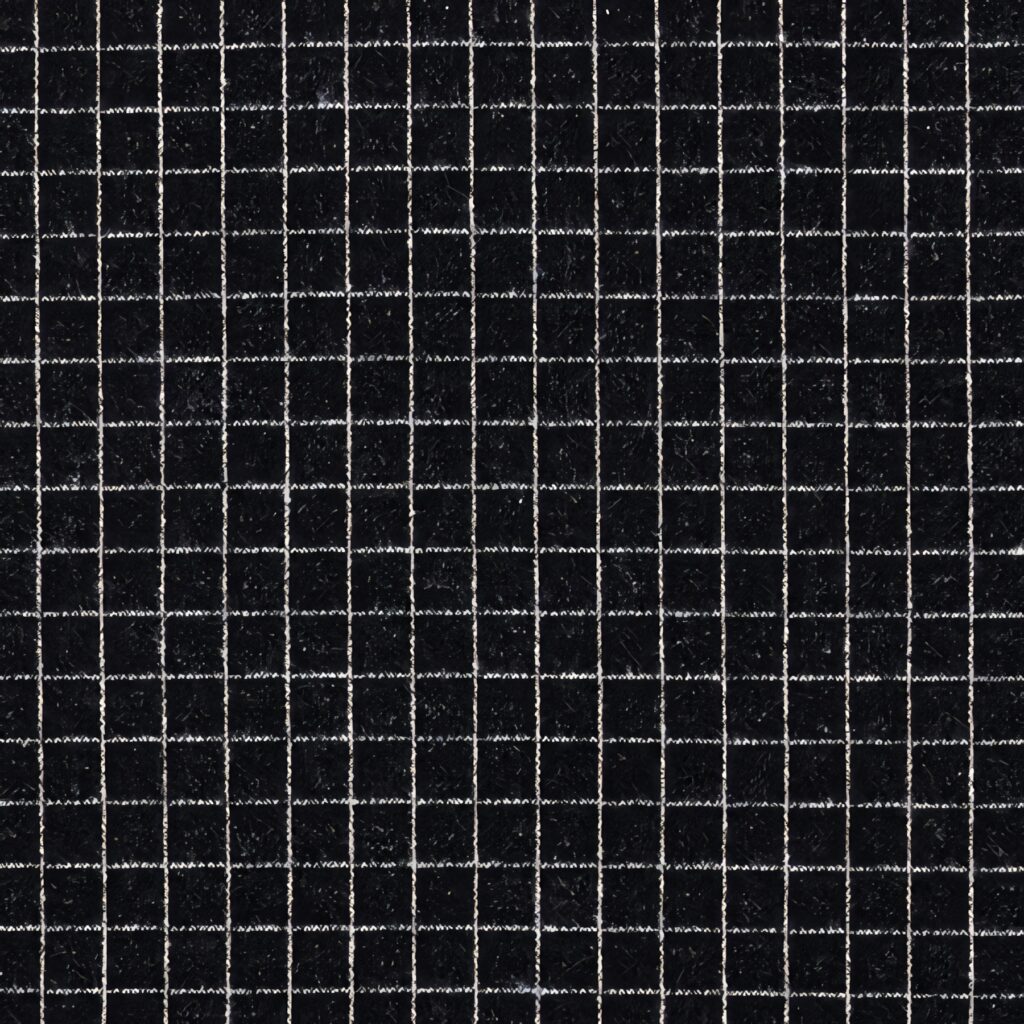 Checkered Black and White Wallpaper: Cozy Knitted Texture Background