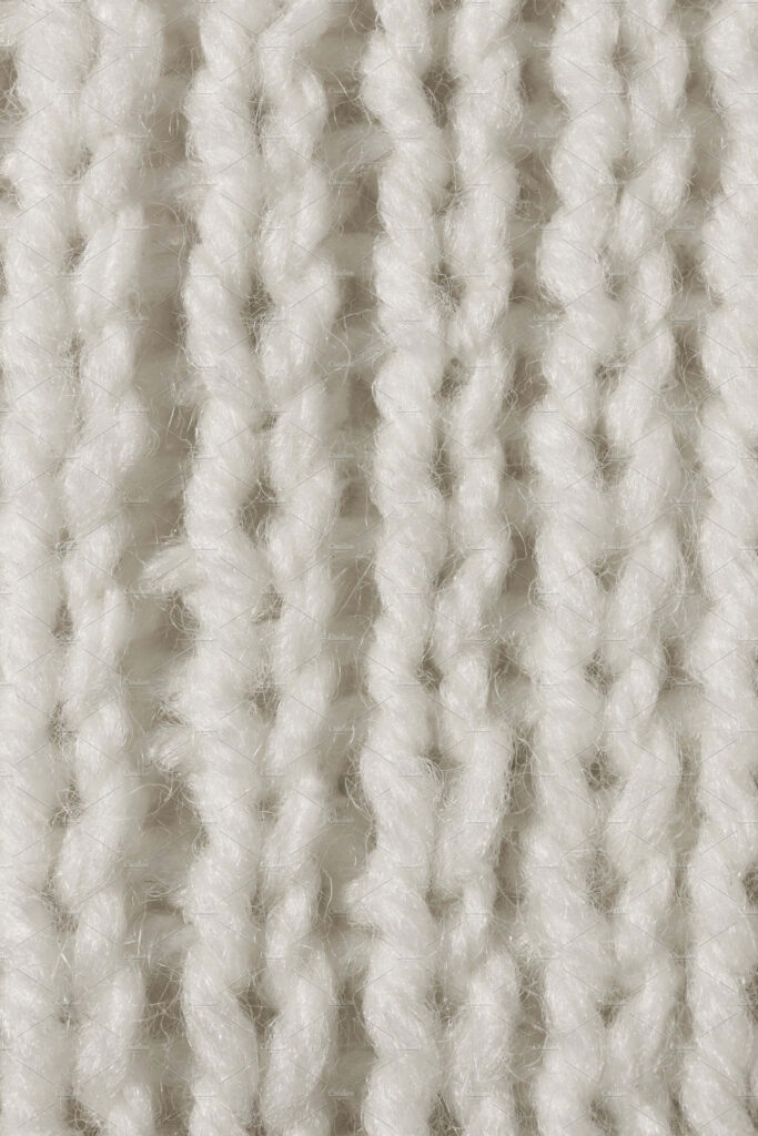 Cozy Knitted Wool Texture: Soft Intricate Patterns in Neutral Wallpaper