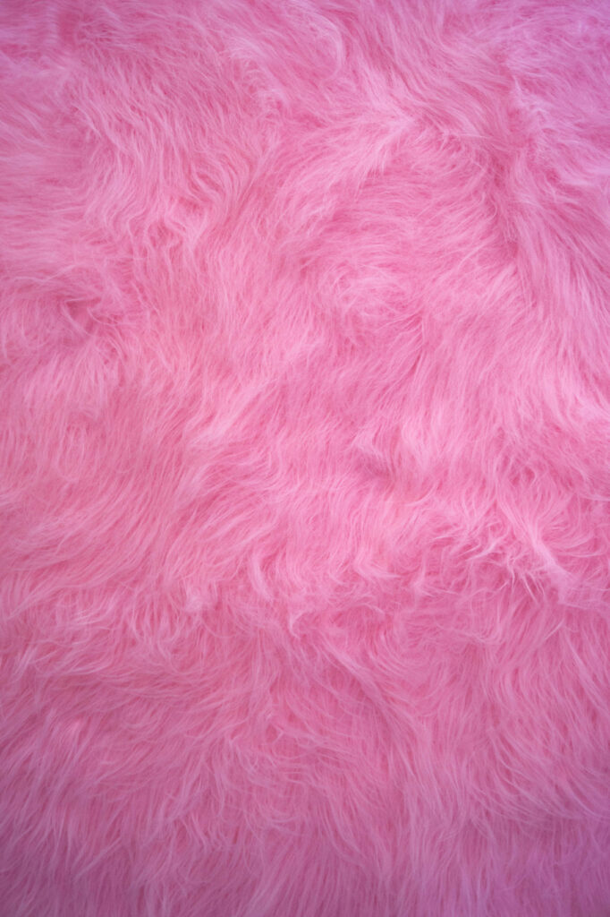 Soft Pink Furry Texture Wallpaper for a Cozy Desktop Background