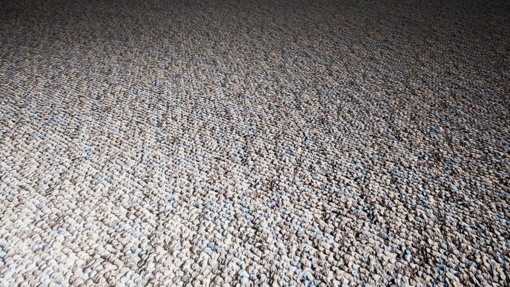 Cozy Plush Textured Carpet Wallpaper Background with Detailed Pattern